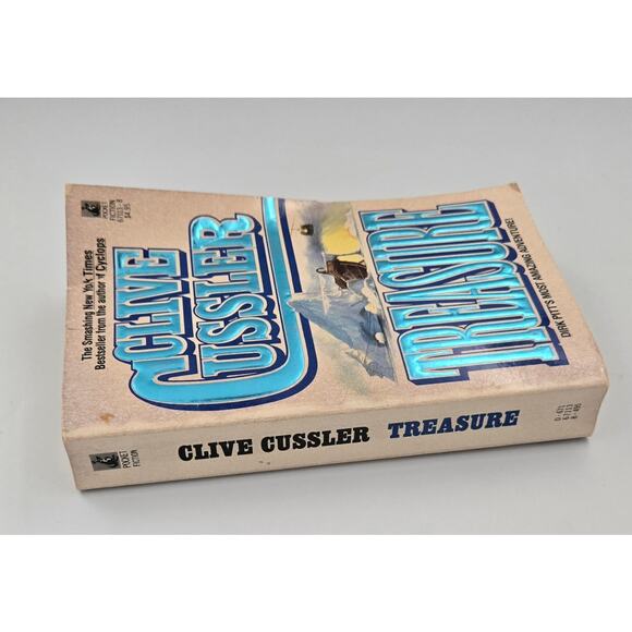 Treasure by Clive Cussler Character Dirk Pitt Adventure Mystery Thriller - Picture 5 of 8